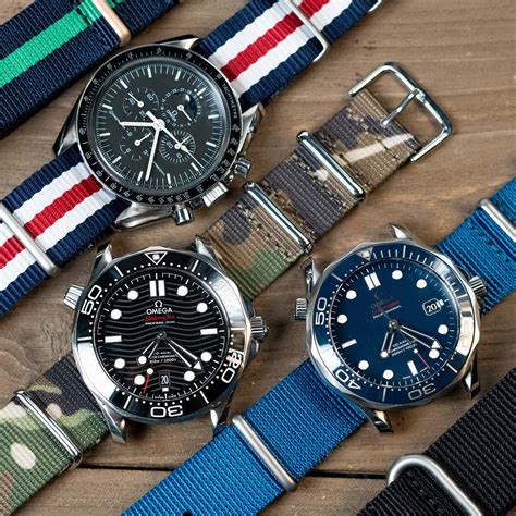 omega seamaster on nato strap|omega nato strap 20mm.